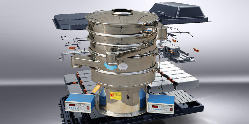 回收鋰電池廢料超聲波振動篩 回收鋰電池廢料超聲波振動篩