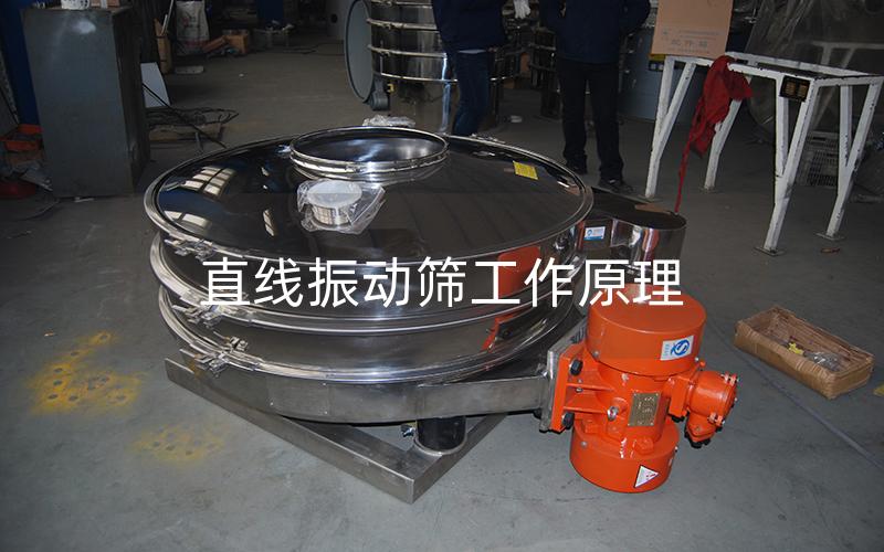 直線振動(dòng)篩工作原理